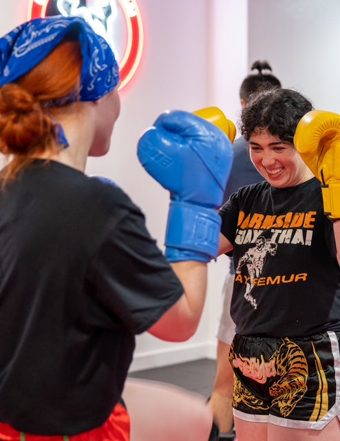 Training at Darkside Muay Thai 4
