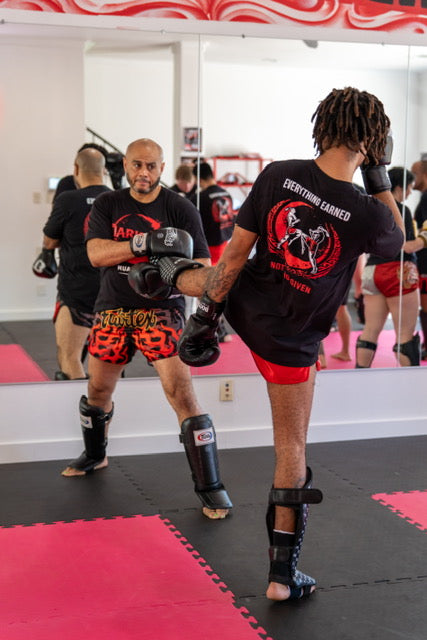 Training at Darkside Muay Thai 9